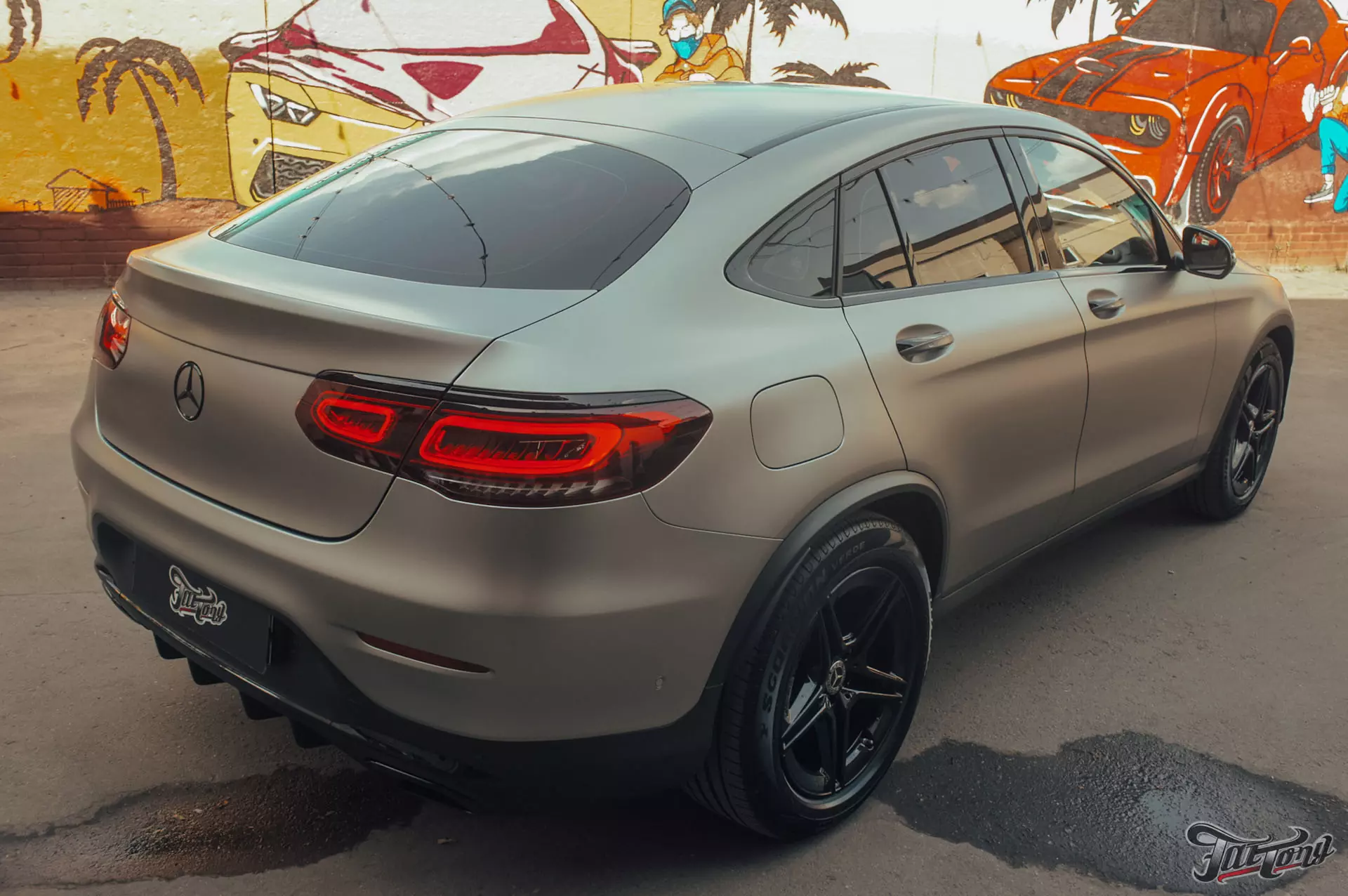 Mercedes GLС. Выполнили антихром